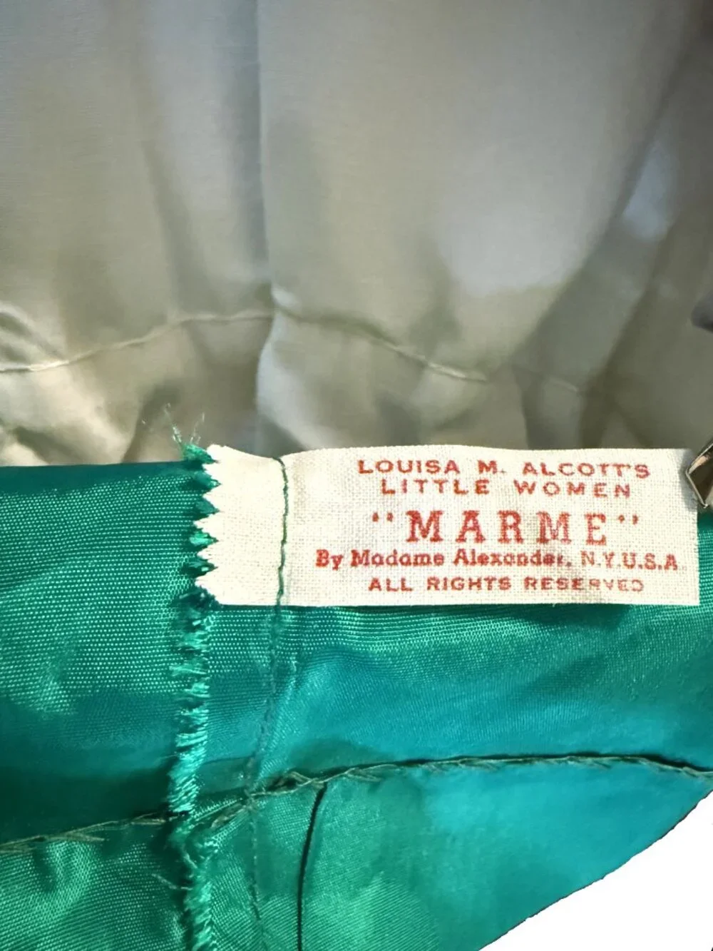 Vintage 1950's Madame Alexander Marme Doll 12